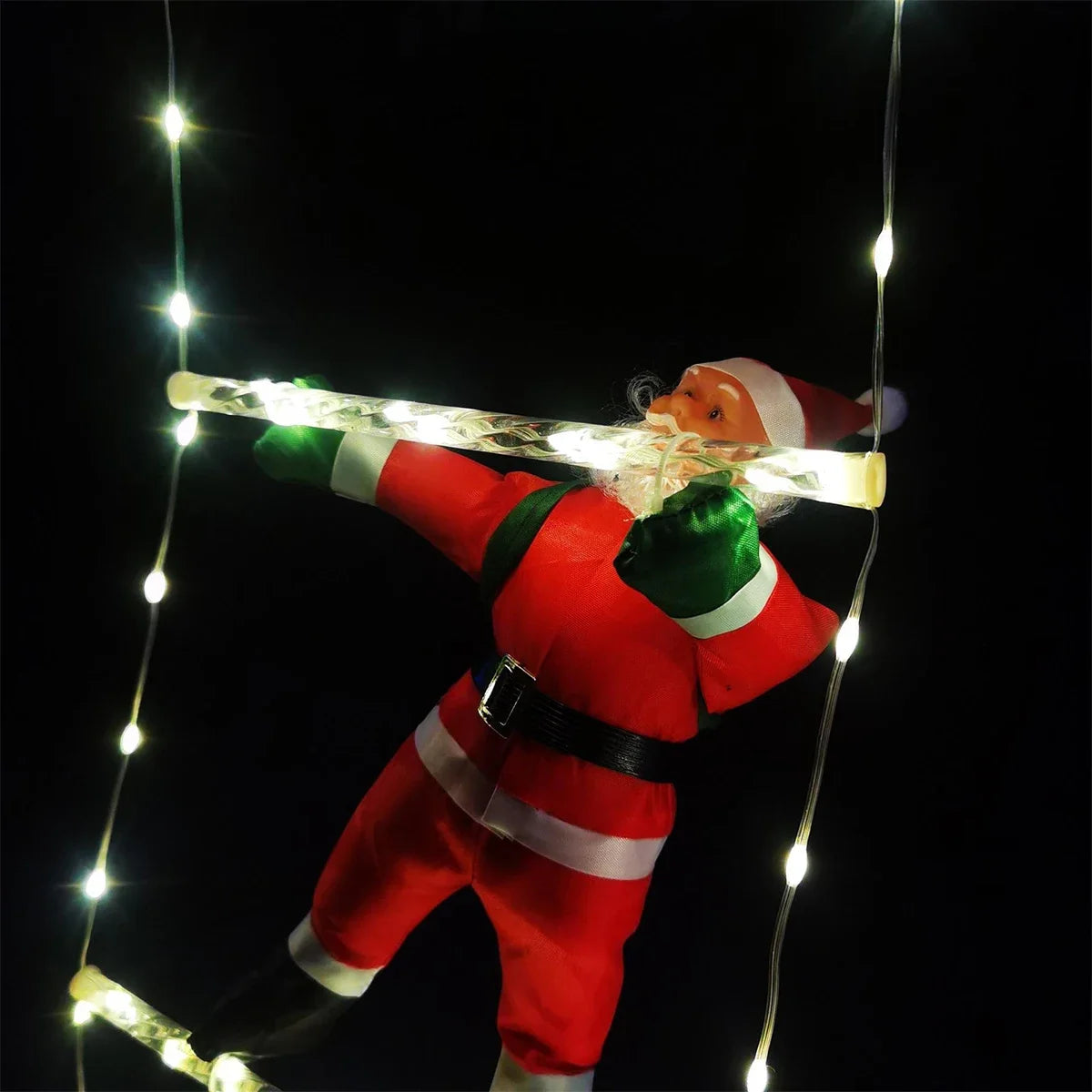 Climbing Santa Outdoor Holiday Decoration™